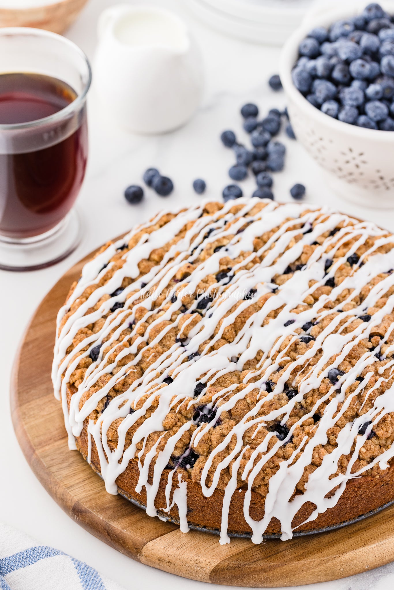 Blueberry Sour Cream Coffee Cake {exclusive}
