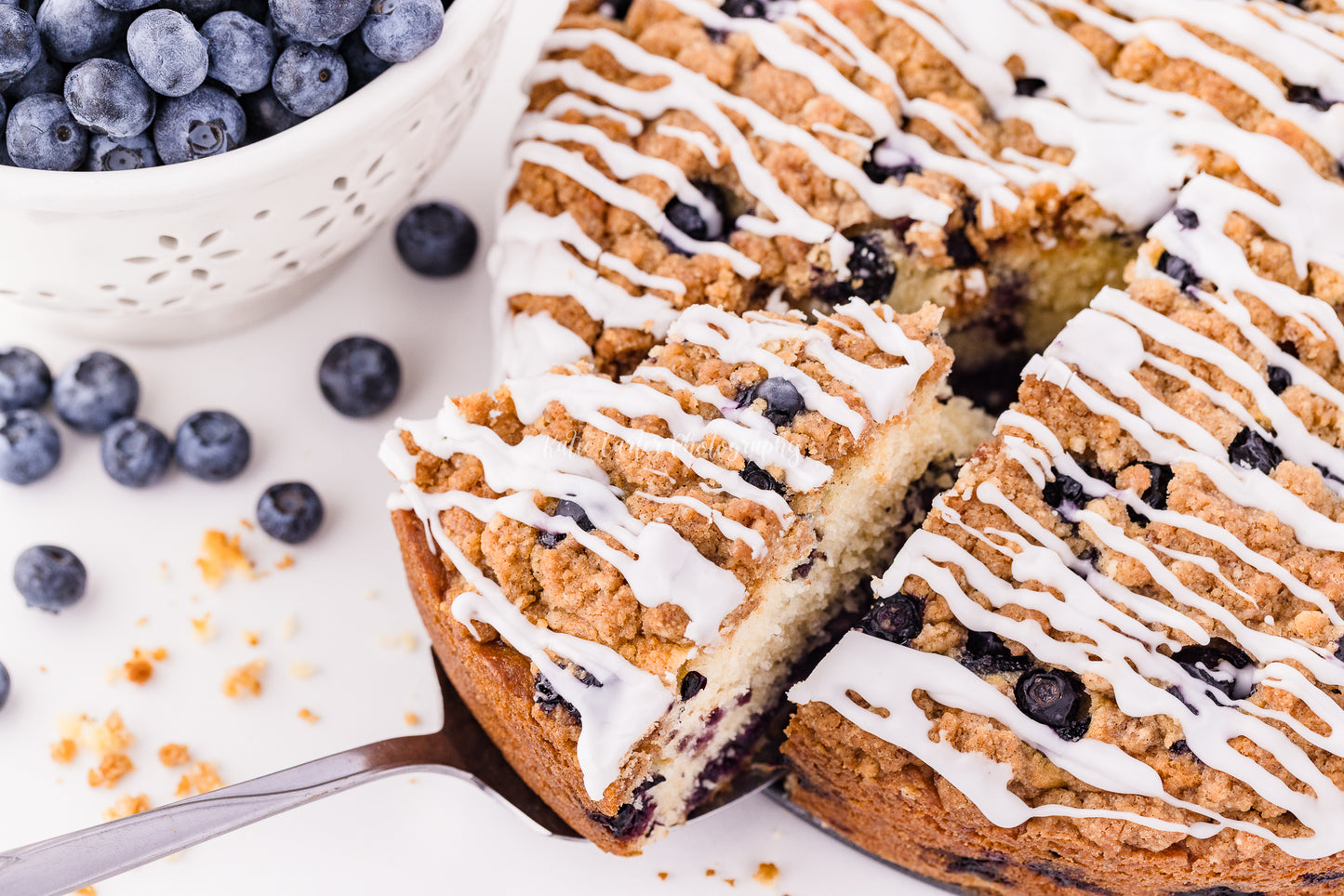 Blueberry Sour Cream Coffee Cake {exclusive}