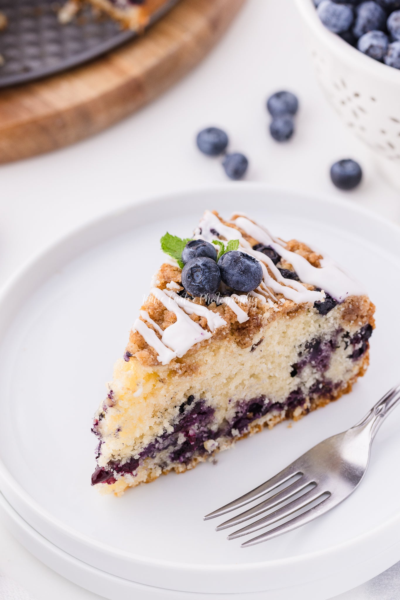 Blueberry Sour Cream Coffee Cake {exclusive}