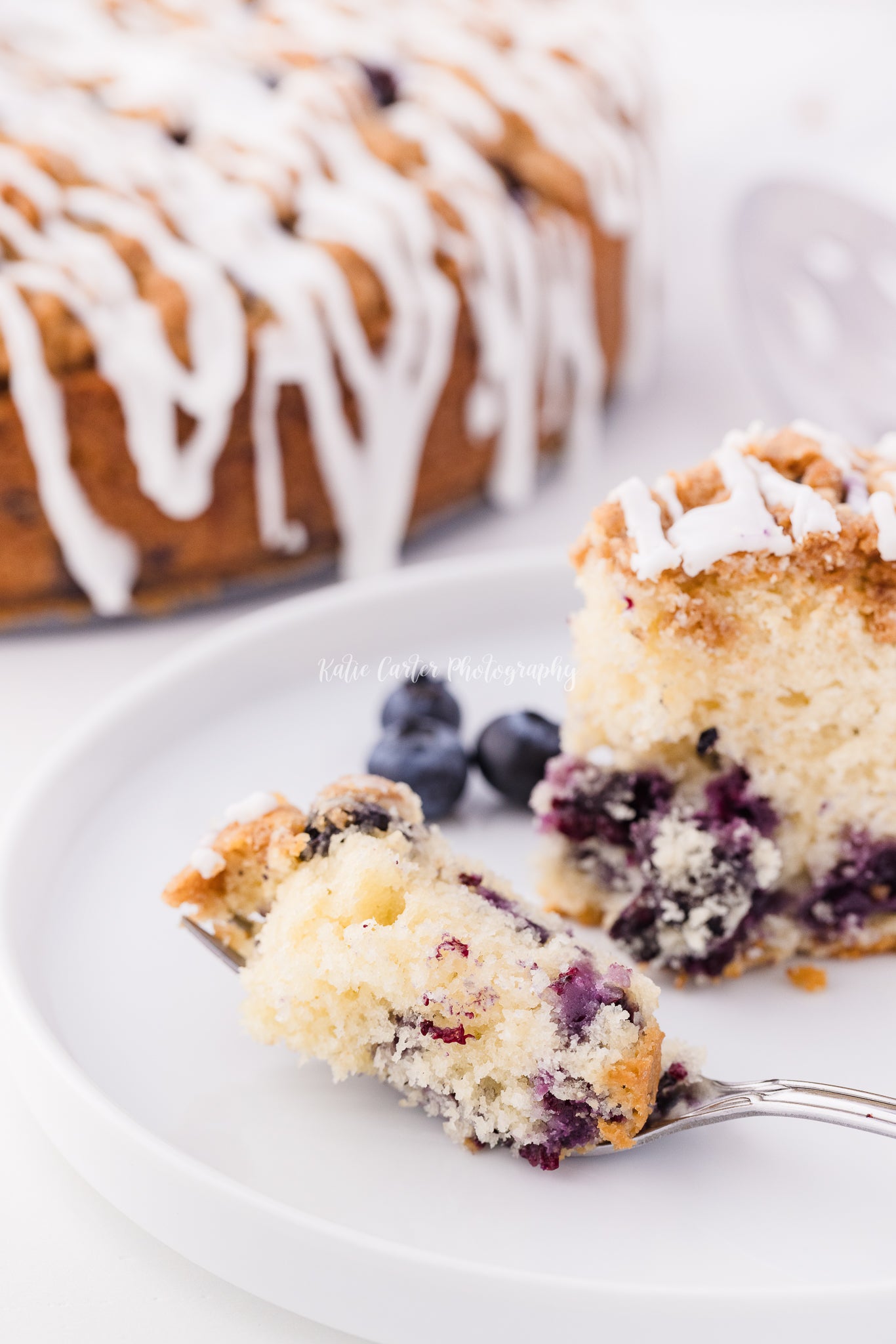 Blueberry Sour Cream Coffee Cake {exclusive}