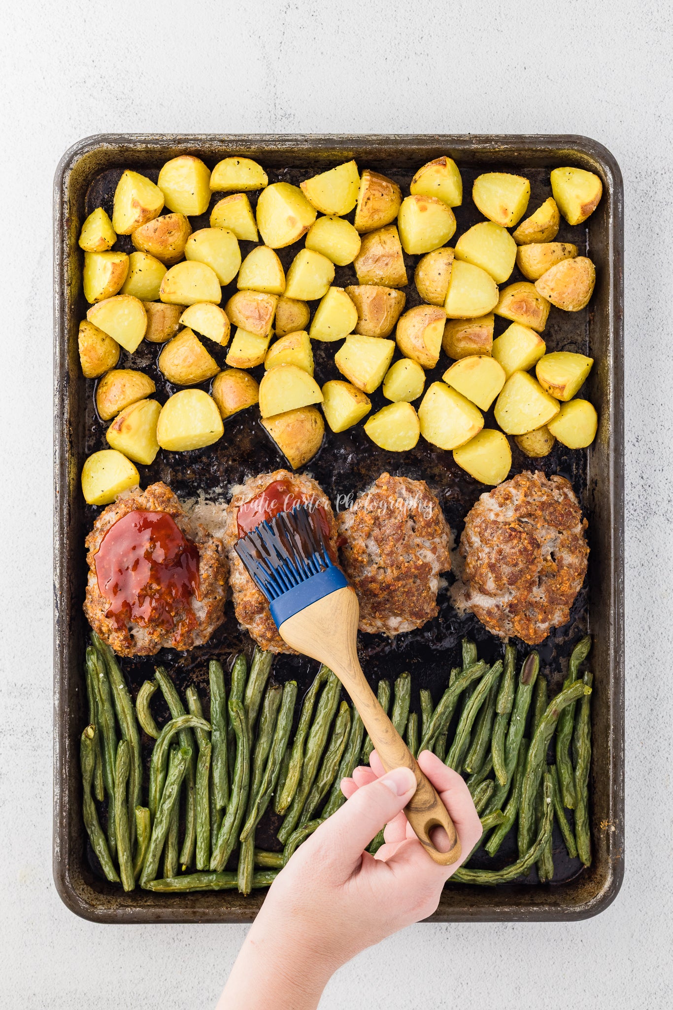 Sheet Pan Meatloaf Dinner {exclusive}