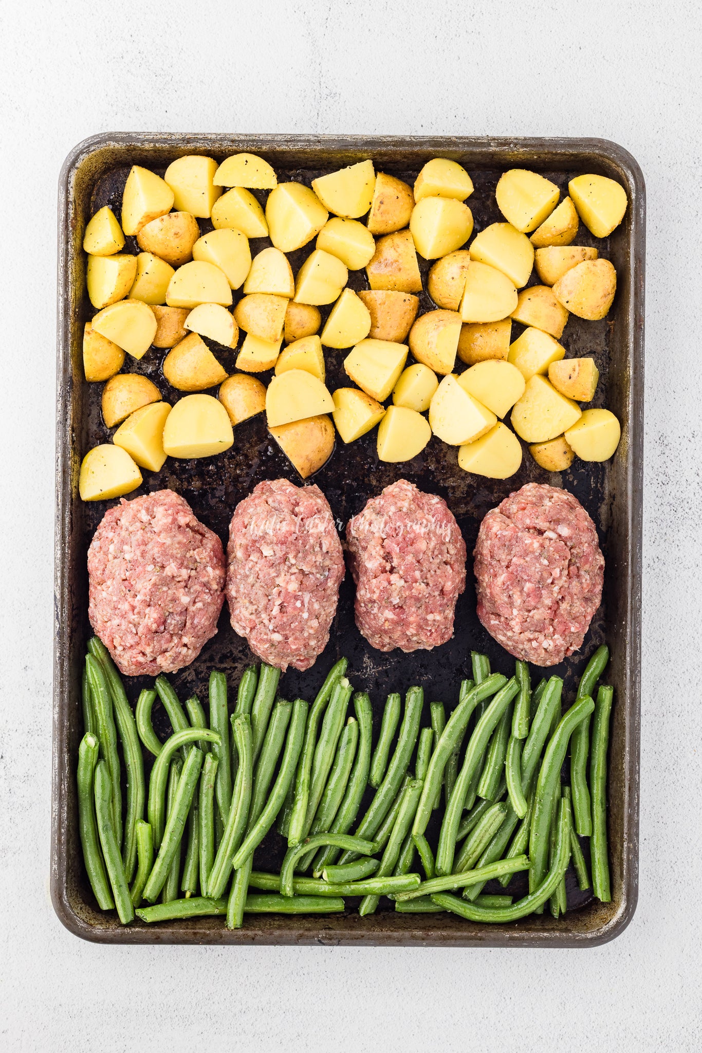 Sheet Pan Meatloaf Dinner {exclusive}