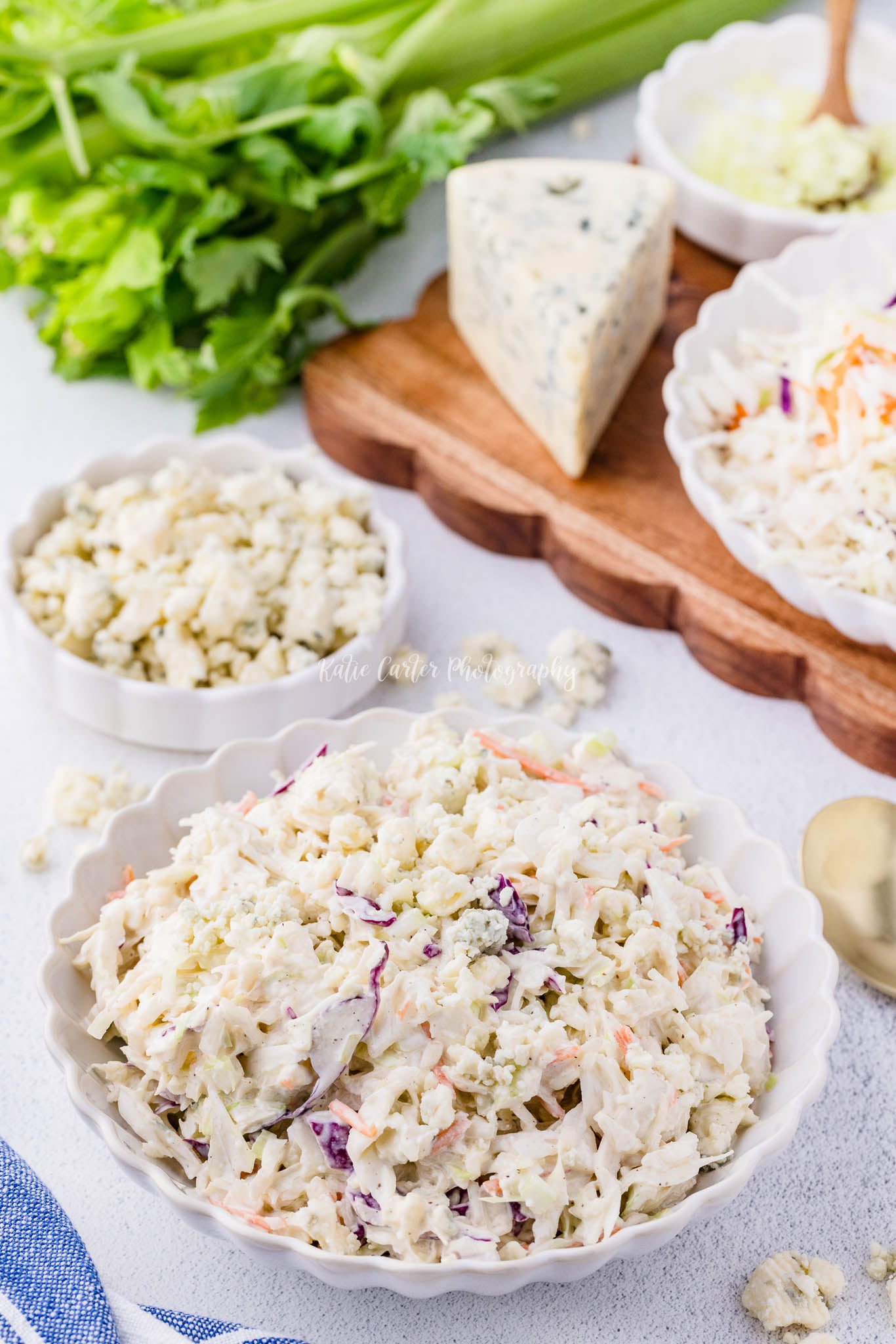 Buffalo Chicken Burgers with Blue Cheese Coleslaw {2 Recipe Bundle}