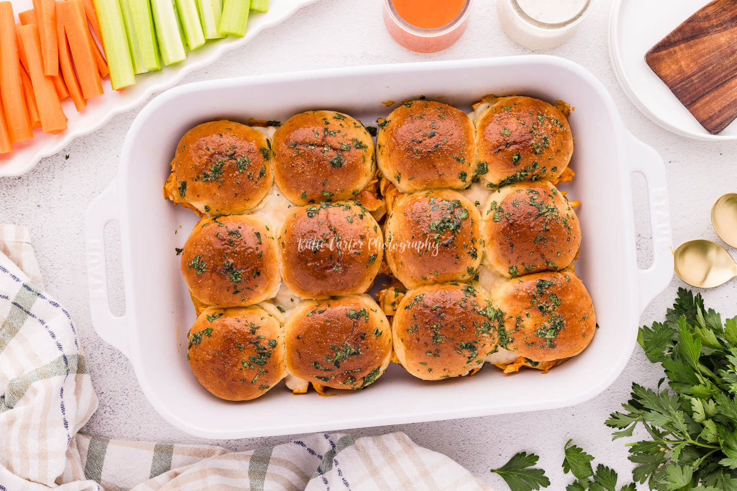 Buffalo Chicken Sliders