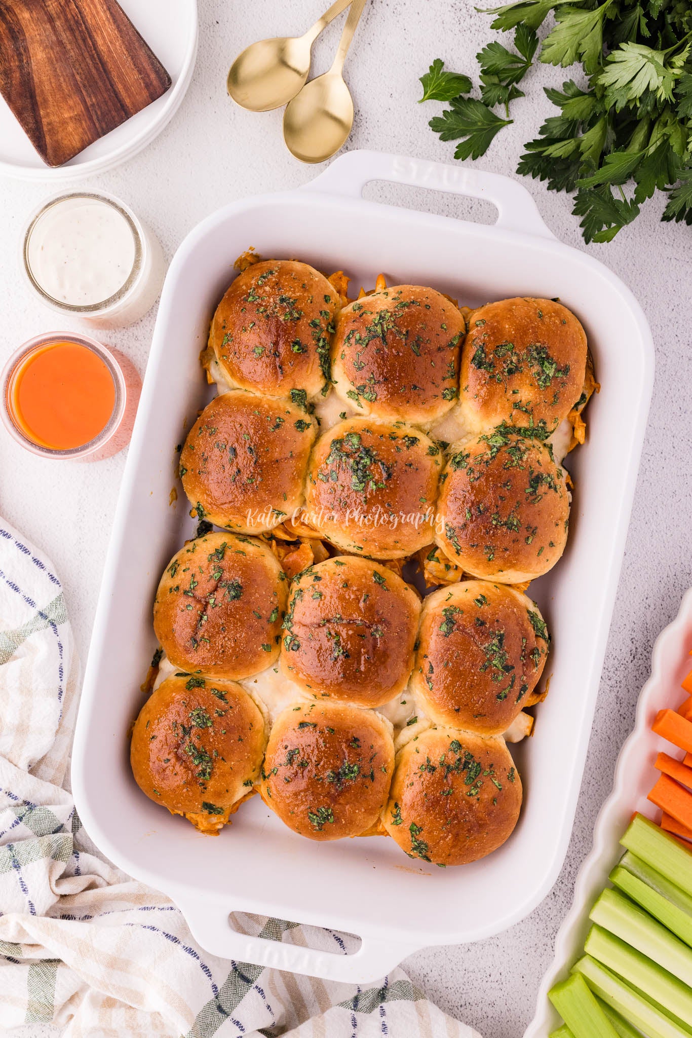 Buffalo Chicken Sliders