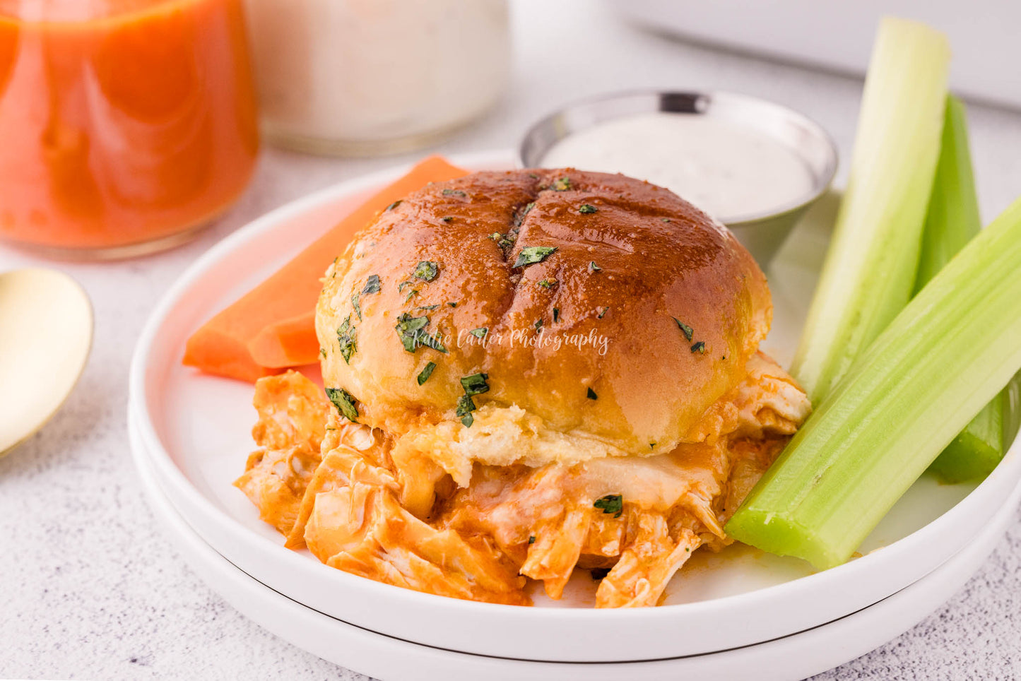 Buffalo Chicken Sliders