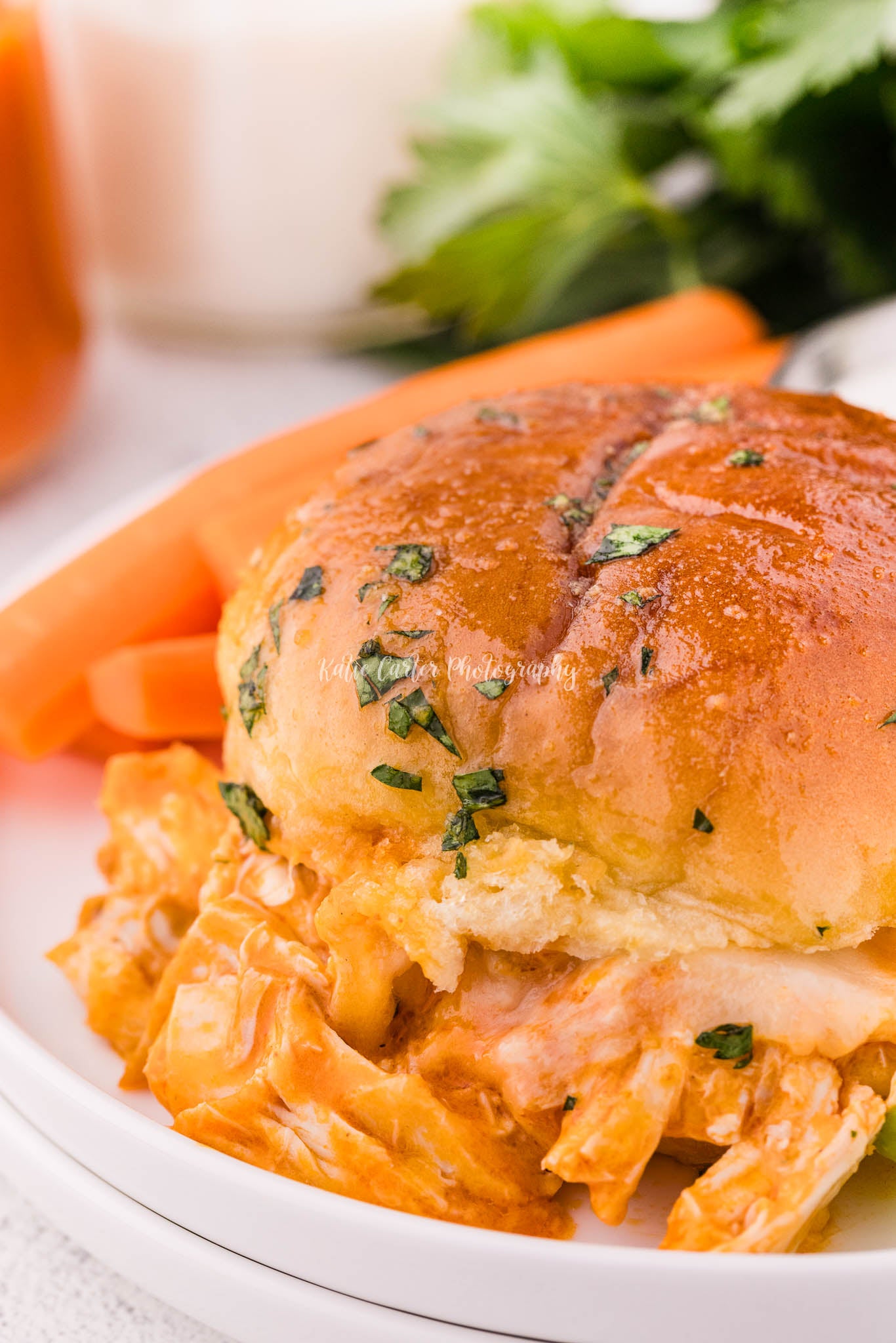 Buffalo Chicken Sliders
