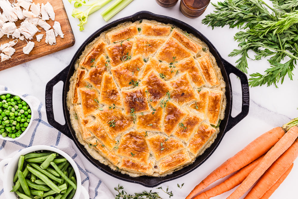 Puff Pastry Chicken Pot Pie