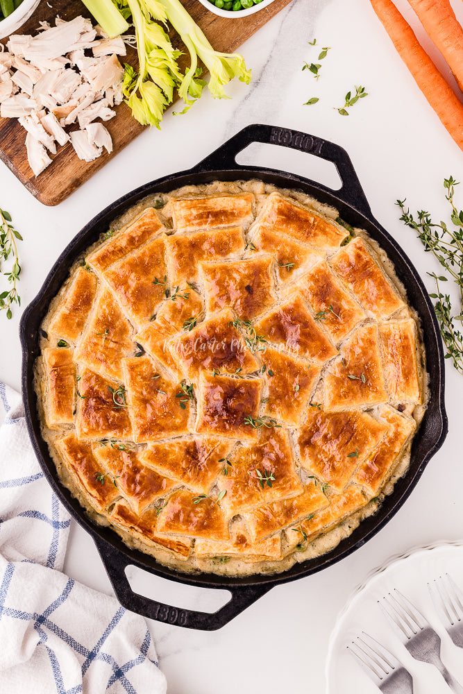 Puff Pastry Chicken Pot Pie