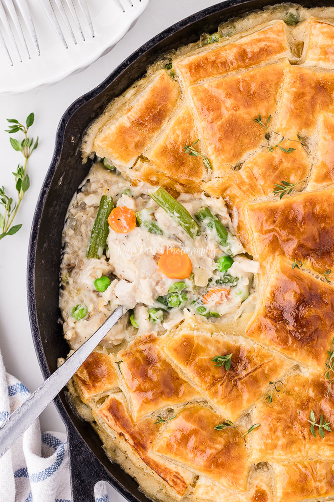 Puff Pastry Chicken Pot Pie