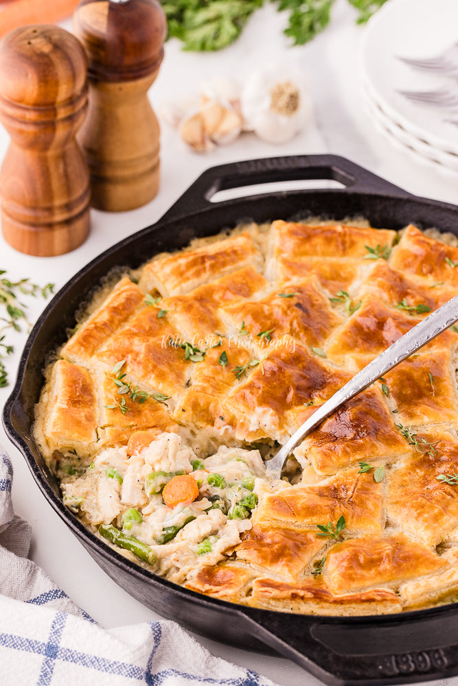 Puff Pastry Chicken Pot Pie