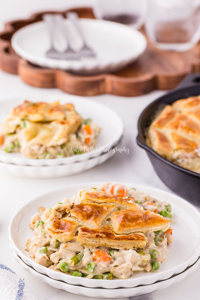 Puff Pastry Chicken Pot Pie