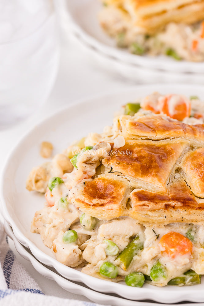 Puff Pastry Chicken Pot Pie
