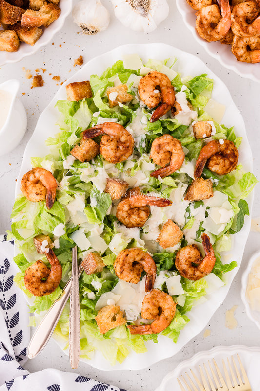 Shrimp Caesar Salad {Exclusive}