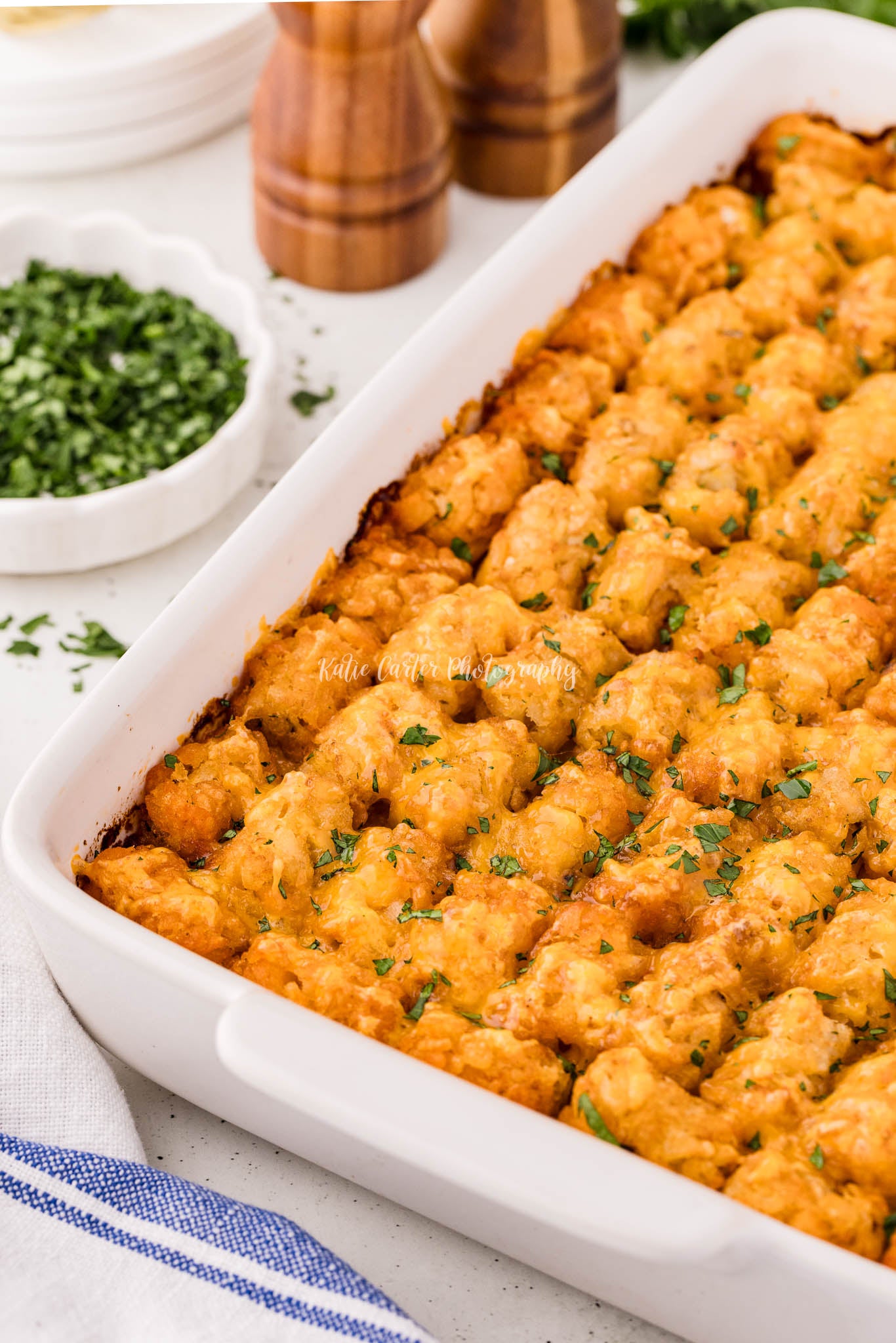 Sloppy Joe Tater Tot Casserole